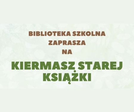 KIERMASZ STAREJ KSIĄŻKI
