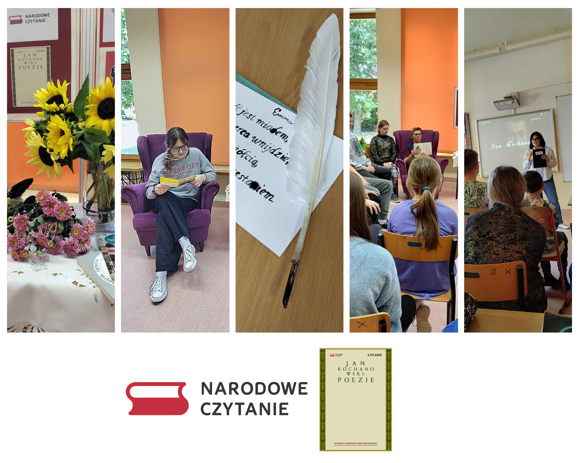 Narodowe Czytanie - twórczość Jana Kochanowskiego