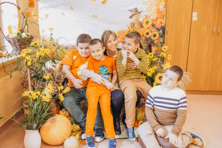 Dzień Chłopaka w klasach 1A i 8D