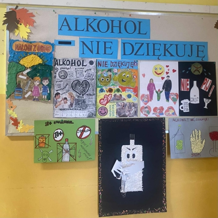 Rozstrzygnięcie konkursu „Alkohol - nie dziękuję''