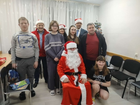 Świąteczna paczka od Mikołaja