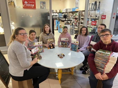 Kariera bez barier- praktyki wspomagane w sklepie charytatywnym