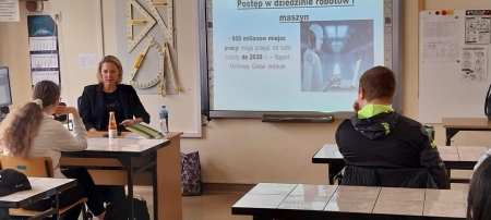 Spotkanie z doradcą zawodowym z Powiatowego Urzędu Pracy w Zamościu