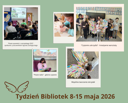 Tydzień Bibliotek pt. „Biblioteka. Otwierasz. Odkrywasz”