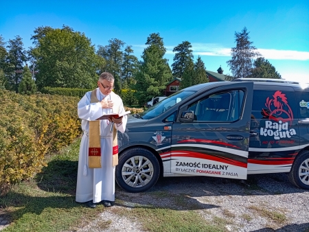 Msza Święta i poświęcenie pojazdu